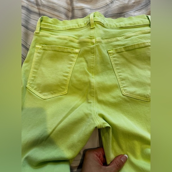 J Brand Green Skinny Jeans High-Waisted Stretch - Picture 5 of 7